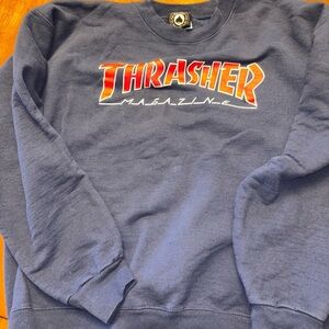 Thrasher Men's Navy sweatshirt